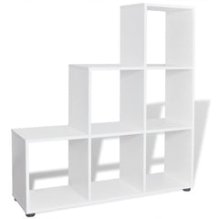 vidaXL Display Shelf | White | Melamine faced Engineered wood | Medium 4