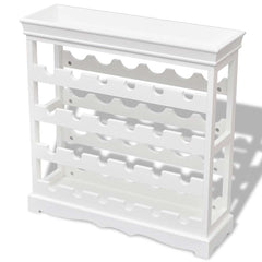 vidaXL Wine Cabinet Abreu White 2