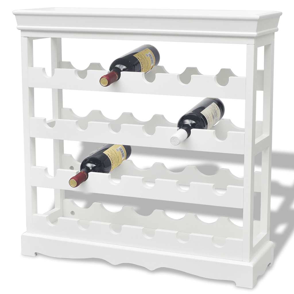 vidaXL Wine Cabinet Abreu White 6