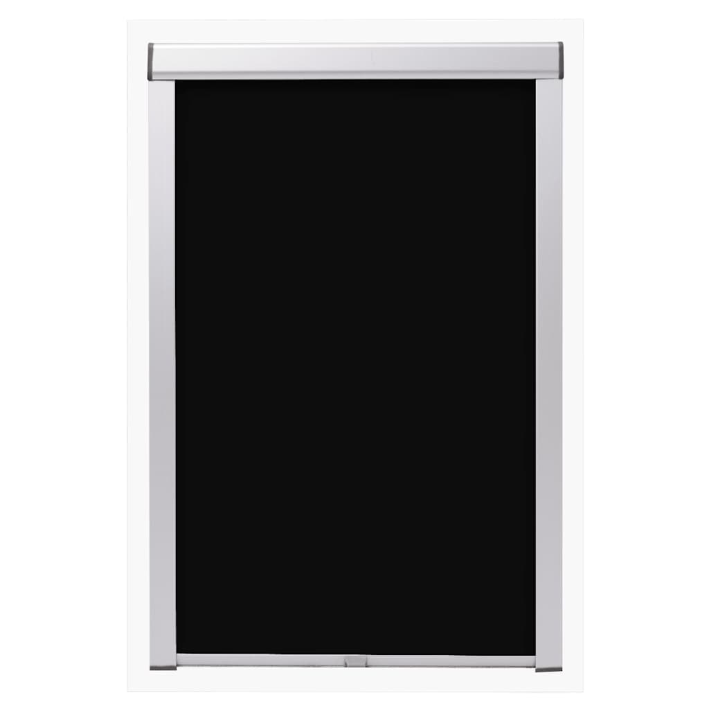 vidaXL Blackout Roller Blinds Black 102 GGL and GGU 3