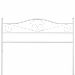 242999 vidaXL Clothing Rack White Steel 3