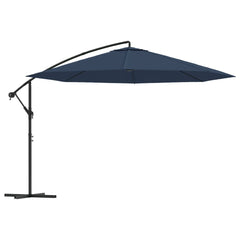 vidaXL Cantilever Garden Parasol 3.5 m Blue 2