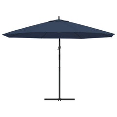vidaXL Cantilever Garden Parasol 3.5 m Blue 5