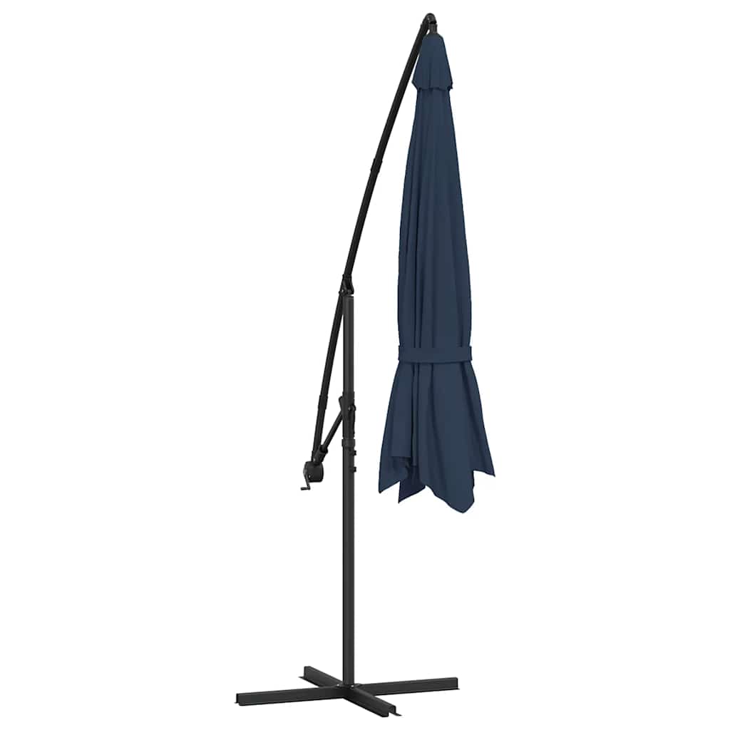 vidaXL Cantilever Garden Parasol 3.5 m Blue 6