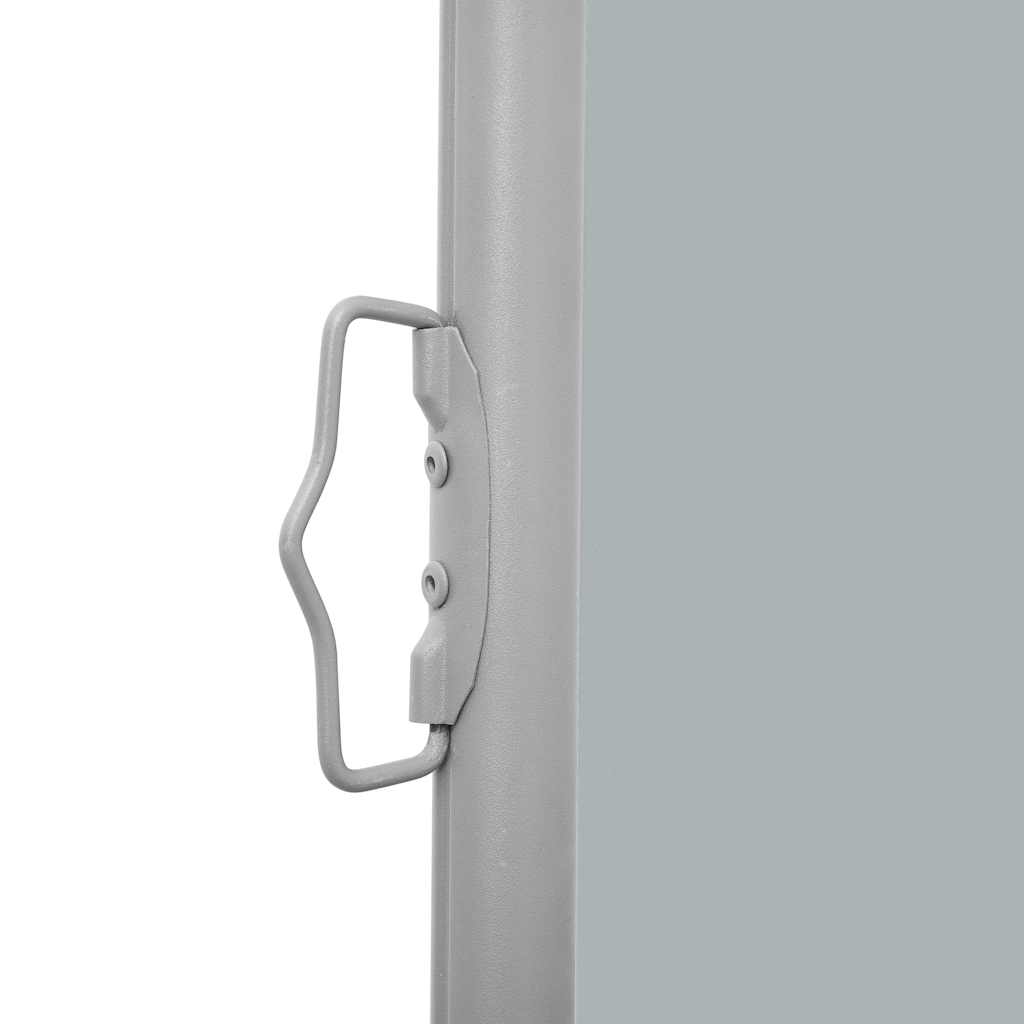 vidaXL Retractable Side Awning 160x600 cm Grey 3