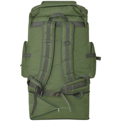 vidaXL Army-Style Backpack XXL 100 L Green 4