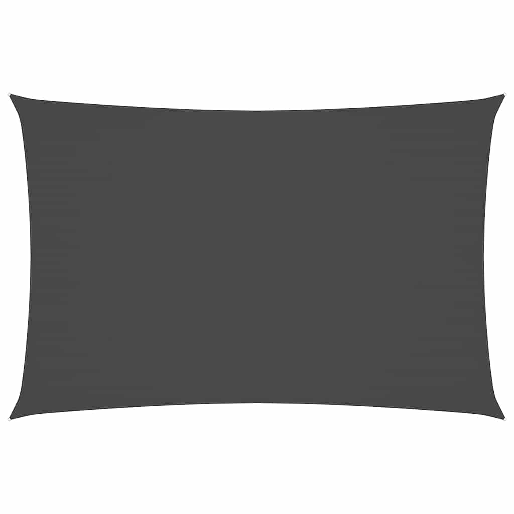vidaXL Sunshade Sail Oxford Fabric Rectangular 2x4 m Anthracite 2