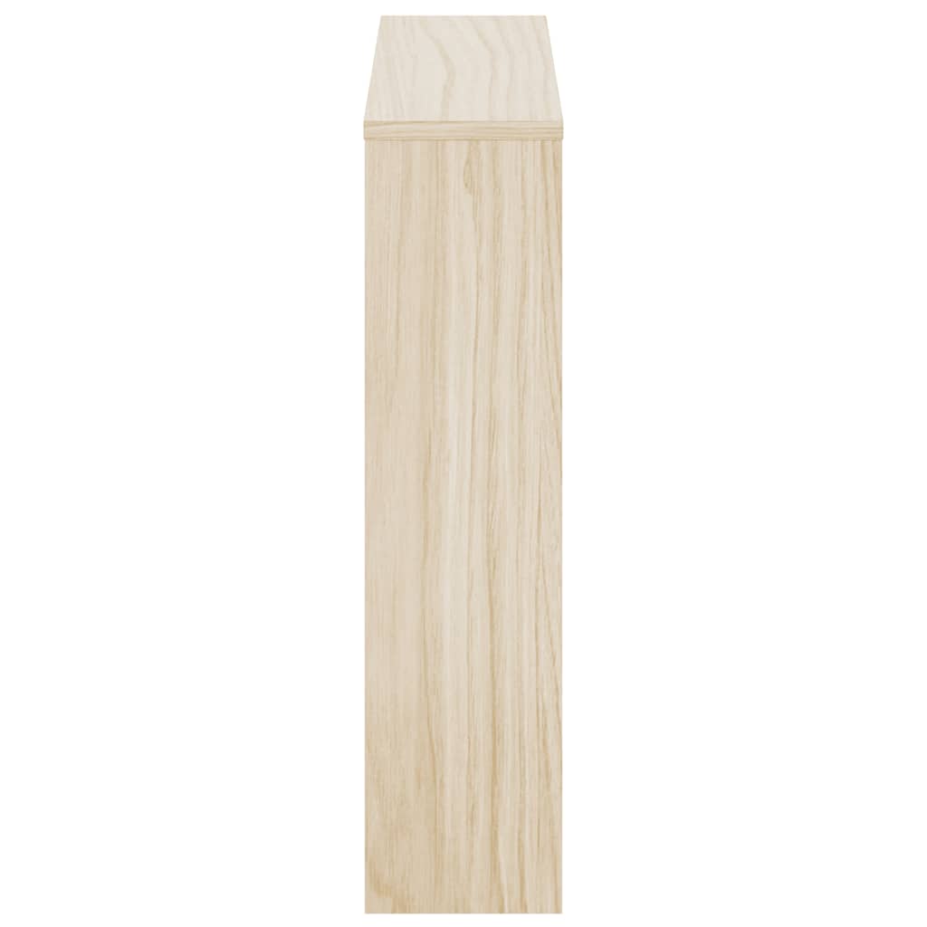 vidaXL Shoe Rack | Oak | Engineered wood and mirror | Medium | Shoe Rack 5