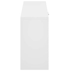 vidaXL Shoe Rack | White | MDF and Engineered wood | Medium | Shoe Rack 5