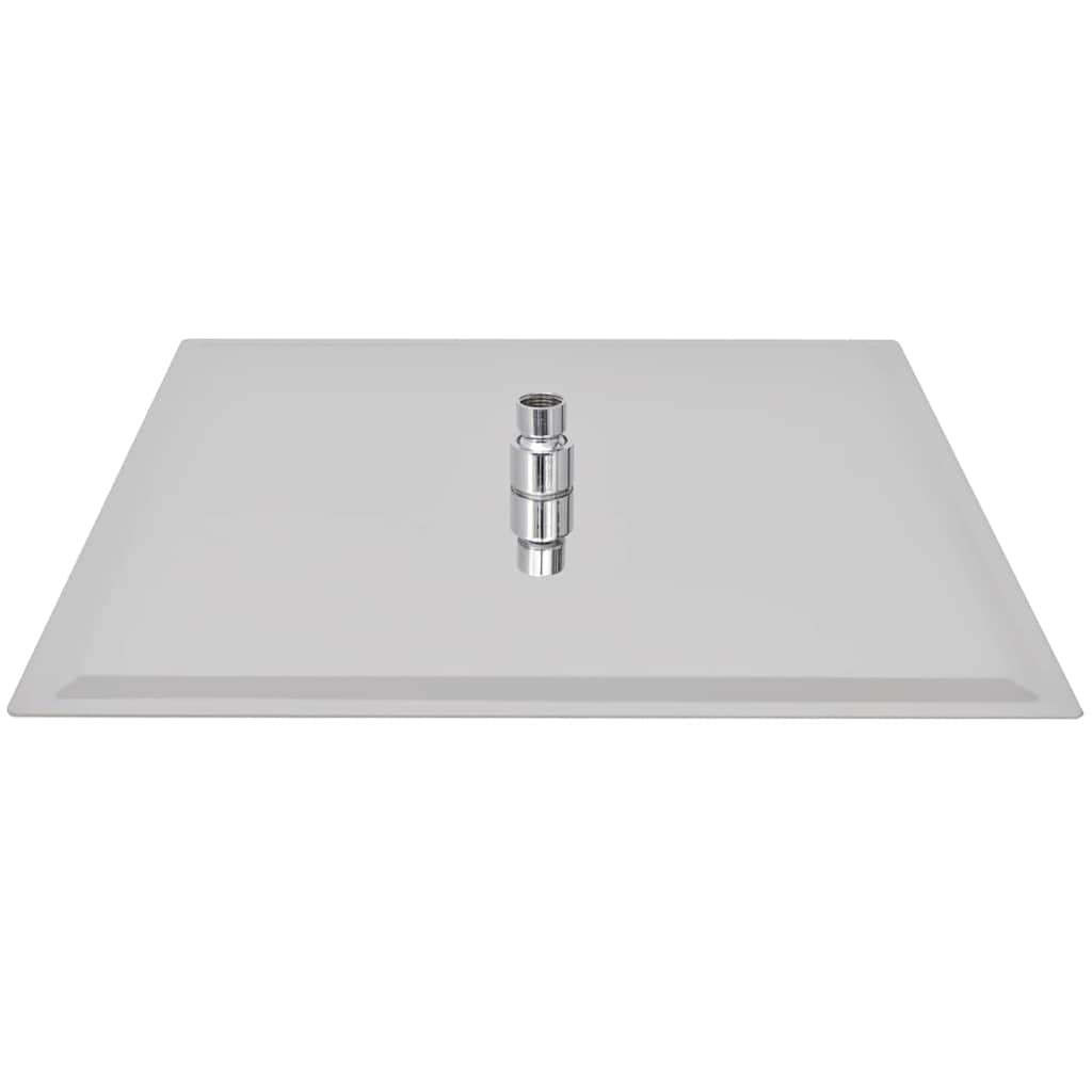 vidaXL Rain Shower Head Stainless Steel 40x40 cm Square 3