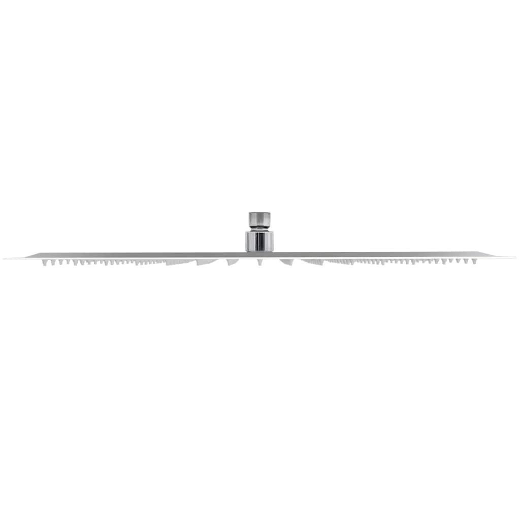 vidaXL Rain Shower Head Stainless Steel 40x40 cm Square 4