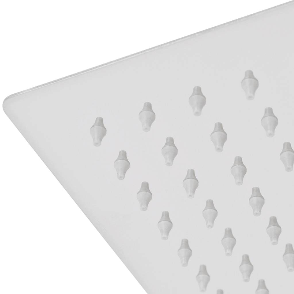 vidaXL Rain Shower Head Stainless Steel 40x40 cm Square 5
