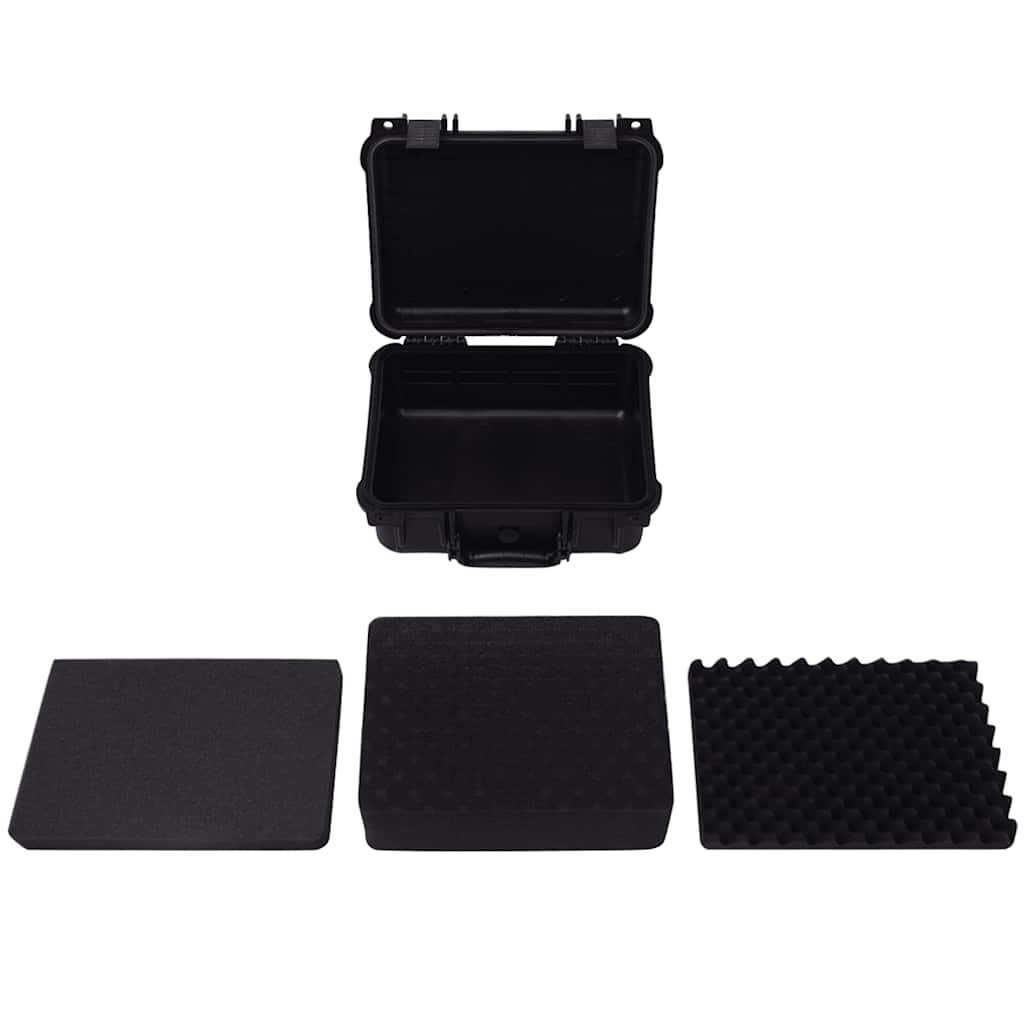 142168 vidaXL Protective Equipment Case 35x29,5x15 cm Black 5