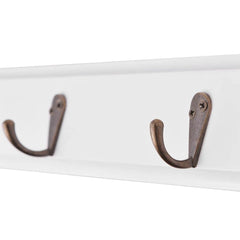 vidaXL Coat Rack | White | MDF | Medium | Coat Rack | Rectangular | Baroque 5