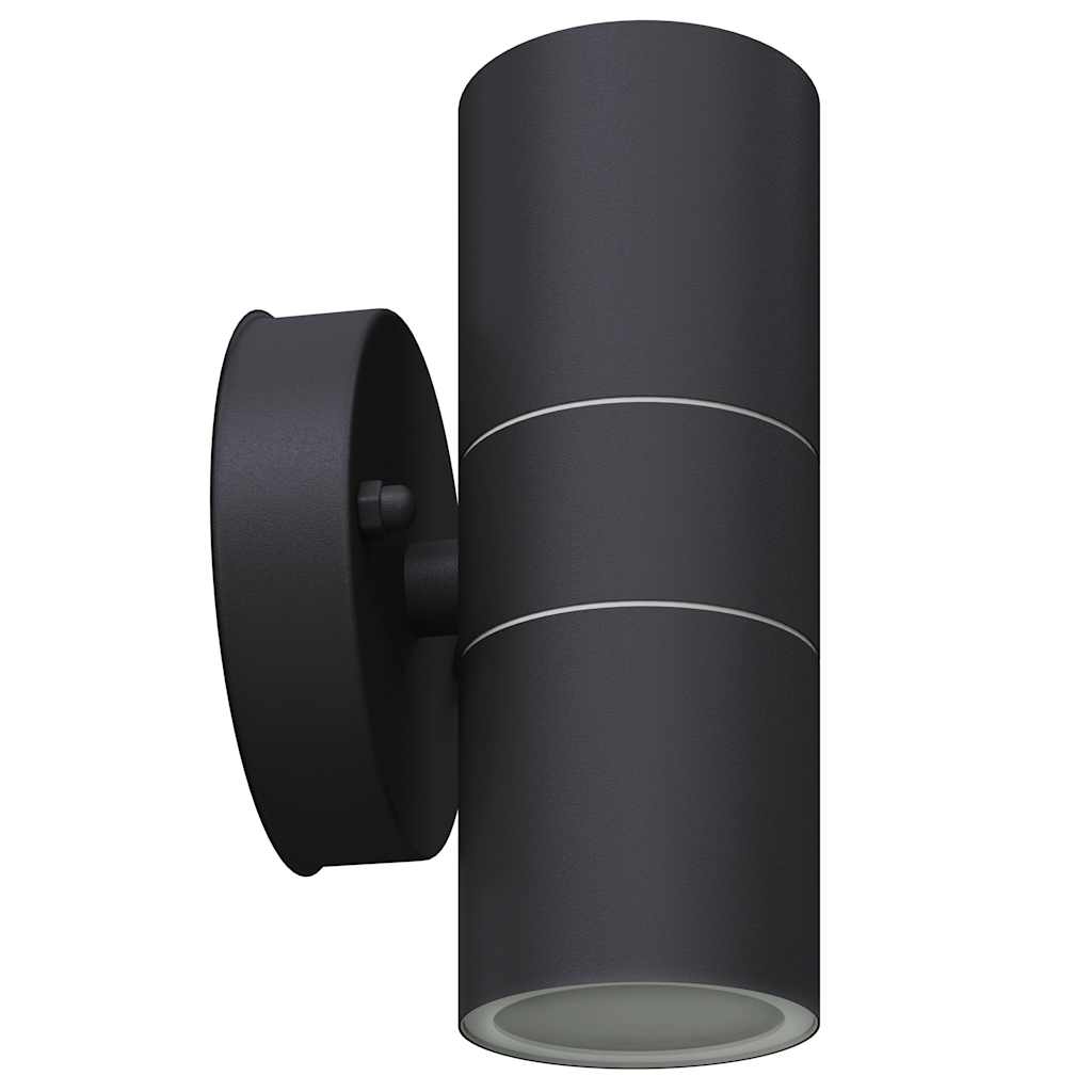 vidaXL Outdoor LED Wall Lights 2 pcs Stainless Steel Up/Downwards 5