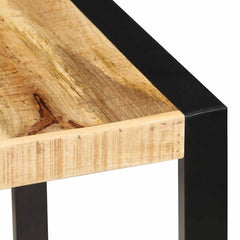 vidaXL Dining Table 160x80x75 cm Solid Mango Wood 4