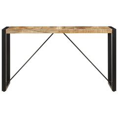 vidaXL Dining Table 140x70x75 cm Solid Mango Wood 2