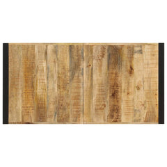 vidaXL Dining Table 140x70x75 cm Solid Mango Wood 4