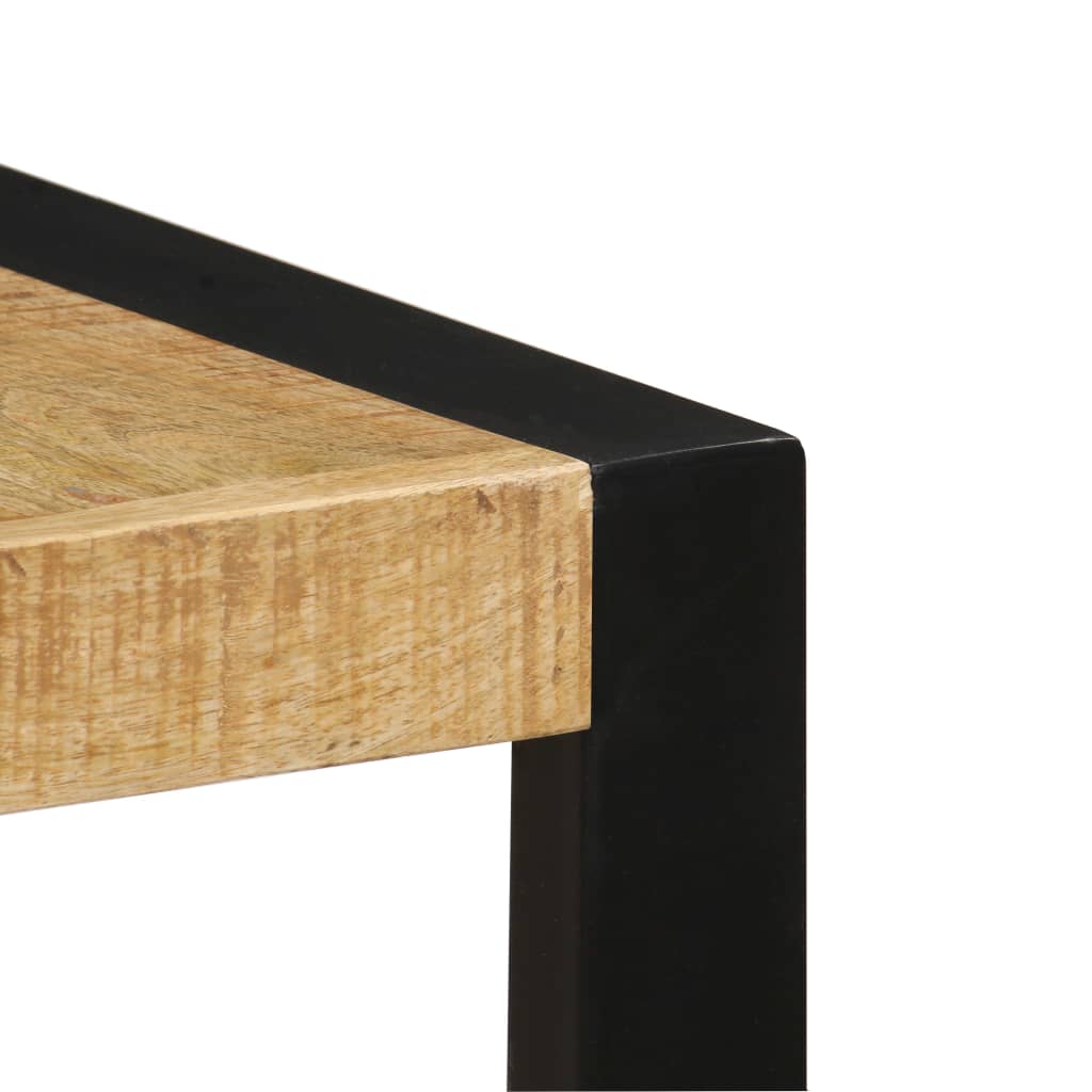 vidaXL Dining Table 140x70x75 cm Solid Mango Wood 5