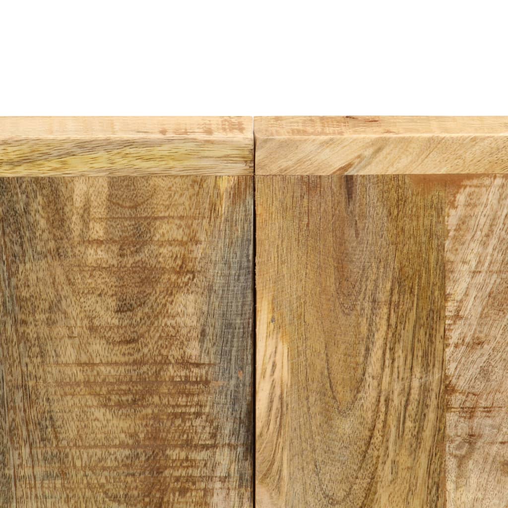 vidaXL Dining Table 140x70x75 cm Solid Mango Wood 6