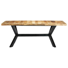 vidaXL Dining Table 200x100x75 cm Solid Mango Wood 2