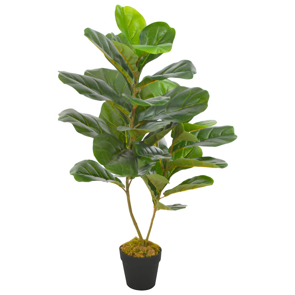 vidaXL Artificial Plant | Green and Brown | Plastic | Medium | Fake Plant 1