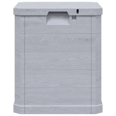 vidaXL Storage Box | Light Grey | Plastic | Medium | Storage Box | Rectangular 4