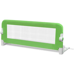 vidaXL Toddler Safety Bed Rail 2 pcs Green 102x42 cm 3