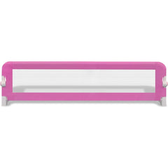 vidaXL Toddler Safety Bed Rail 2 pcs Pink 150x42 cm 4