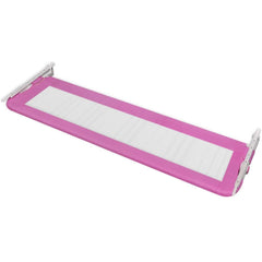 vidaXL Toddler Safety Bed Rail 2 pcs Pink 150x42 cm 5