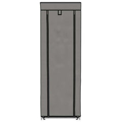 vidaXL Shoe Cabinet | Grey | Powder coated tubes and non-woven fabric | Medium 4
