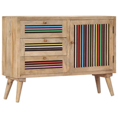 249866 vidaXL Sideboard 100x30x75 cm Solid Mango Wood 4