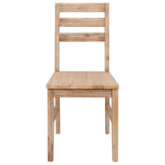 vidaXL Dining Chairs 6 pcs Solid Acacia Wood 3