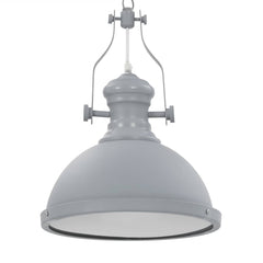 Ceiling Lamp Round E27 Grey