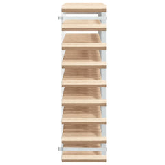 vidaXL Wine Rack for 72 Bottles Solid Pinewood 6