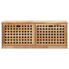 vidaXL Shoe Organiser | Natural | Solid walnut wood | Medium | Storage 3