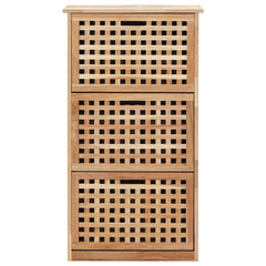 vidaXL Shoe Organiser | Natural | Solid walnut wood and plywood | Medium 3