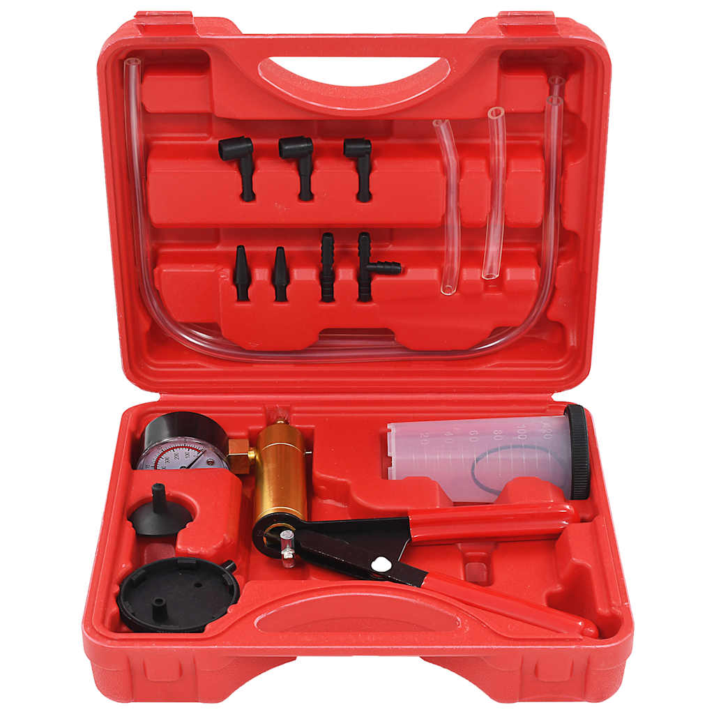 vidaXL Brake Bleeder and Vacuum Pump Kit 2