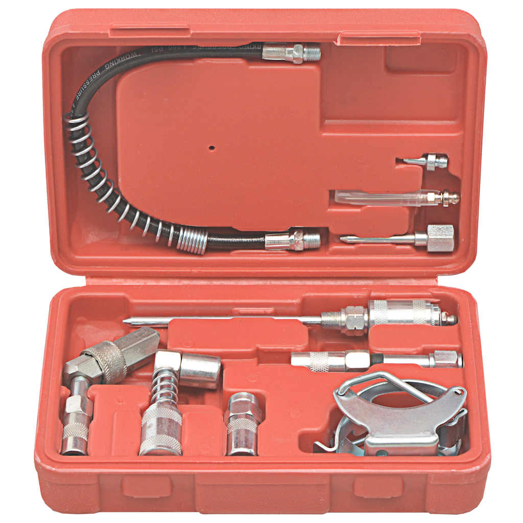 vidaXL 11 Piece Lube Accessory Kit 2