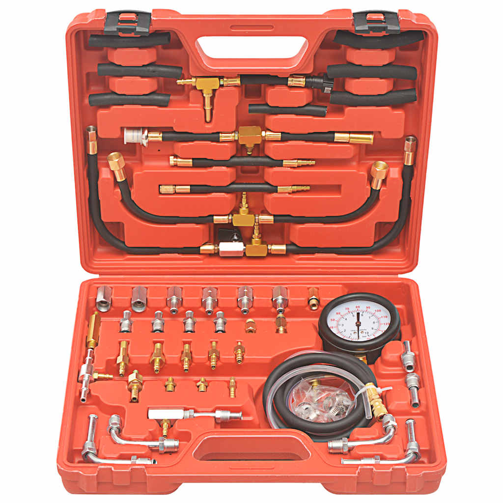 210571 vidaXL Fuel Injection Pressure Tester Kit 2