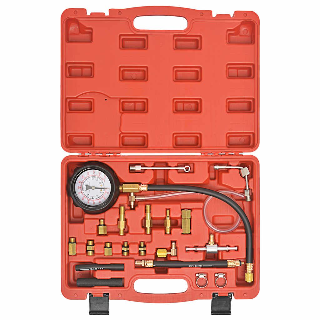 vidaXL Fuel Injection Pressure Gauge Kit 3