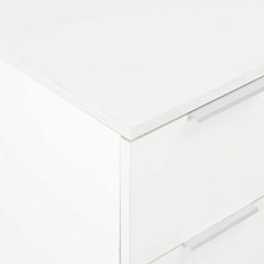 Sideboard High Gloss 60x35x80 cm Engineered Wood White