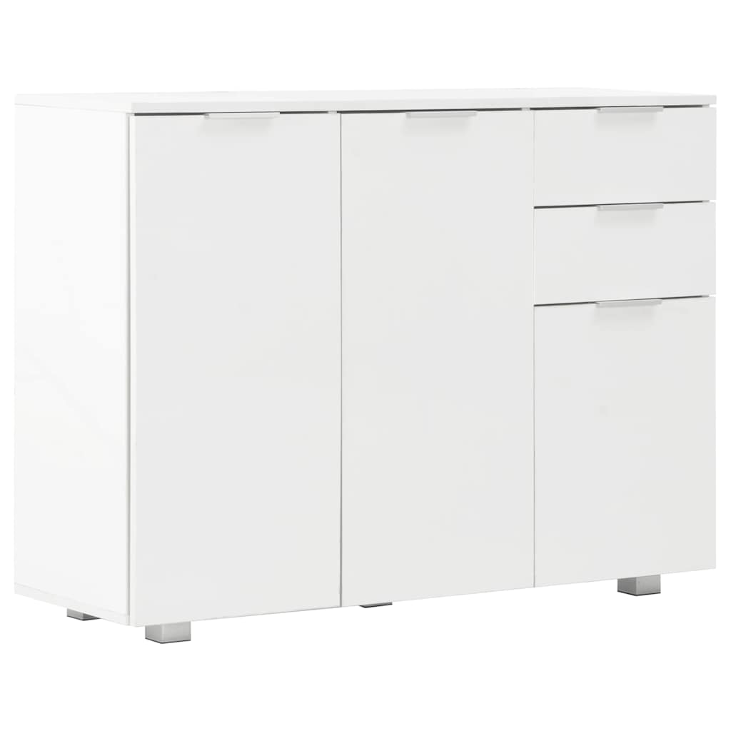 Sideboard High Gloss 107x35x80,5 cm White