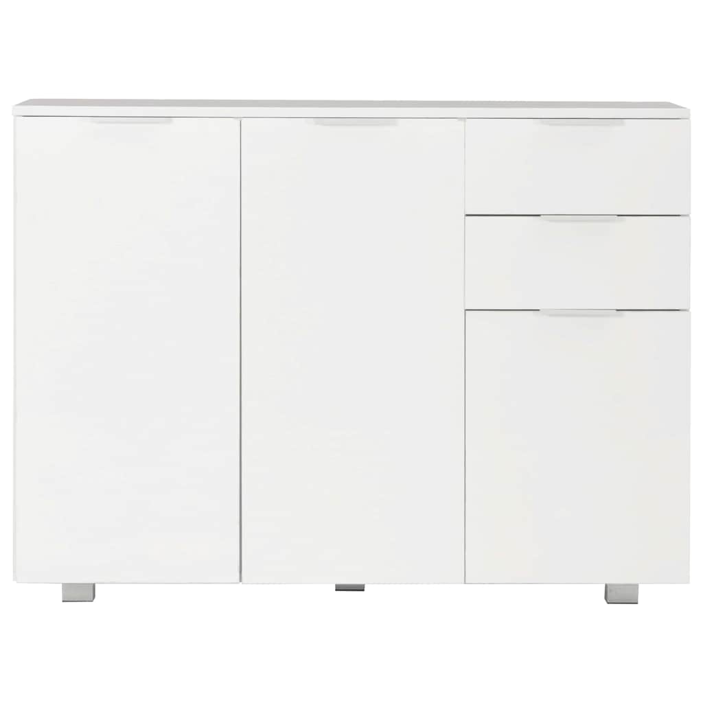 Sideboard High Gloss 107x35x80,5 cm White