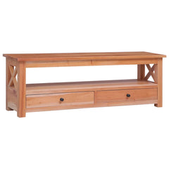 TV Cabinet 115x30x40 cm Solid Mahogany Wood 120 cm
