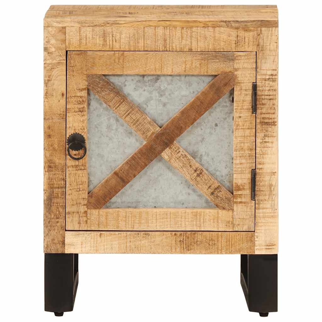 282759 vidaXL Bedside Cabinet 40x30x50 cm Solid Mango Wood 2
