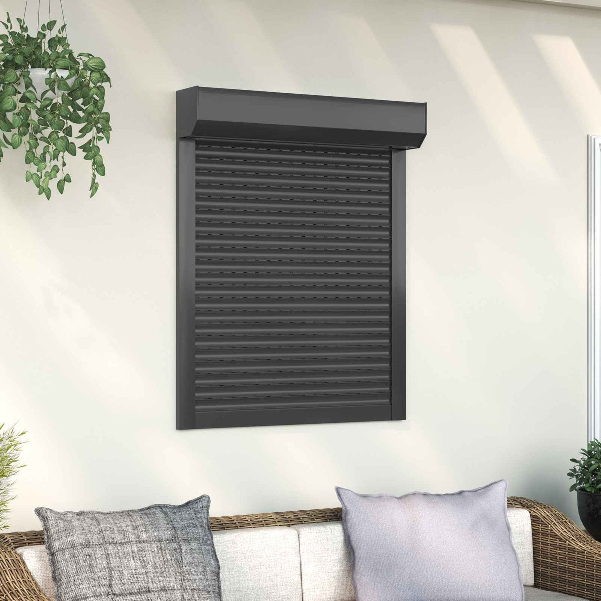 Roller Shutter Manual Anthracite 70 cm 100 cm