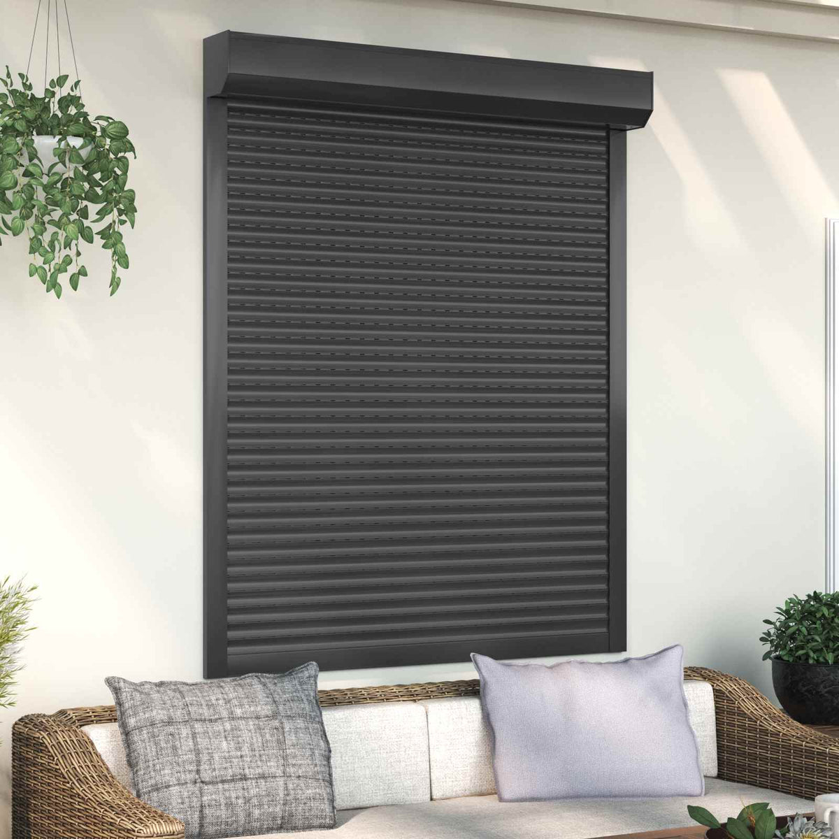 Roller Shutter Manual Anthracite 120 cm 150 cm