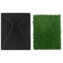 vidaXL Pet Toilet | Green and Black 5