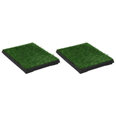 vidaXL Pet Toilet | Green and Black 2
